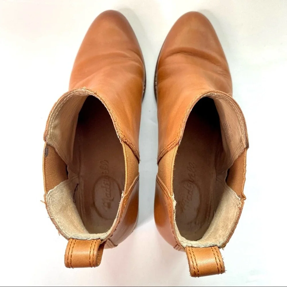 MADEWELL The Carina Boot in English Saddle Leather
